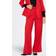 Only Onlcaro Locker Geschnitten Hose - Rot