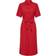 Only Onlcaro Langes Kleid - Rot