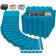Bodenschutzmatte Fitness 30 x 30 x 1 cm Blau