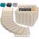 Bodenschutzmatte Fitness 30 x 30 x 1 cm Blau
