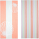 Mainstays Scallops & Stripes Bath Towel Pink (147.3x71.1cm)
