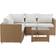 Venture Design Vamos Loungesett, 1 Bord inkl. 5 Soffor