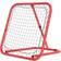 Football Rebounder Net Vikbar Metall 78 x 84 x 65-78 cm Röd