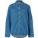 Selected Femme Slfevelyn Ls Shirt - Blå