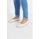 Yours Woven Ballerina Pumps In Wide E Fit - White