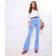 Joe Browns Women's Stevie Patch Pocket Wide Leg Jeans - Blue