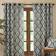 Pineapple Elephant Suri Ready Made Eyelet Curtains Teal 137cm Width x 168cm
