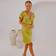 Never Fully Dressed Women's Shell Mini Elodie Dress - Olive