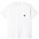 Carhartt WIP Pocket Heart T-Shirt - White