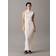 Calvin Klein Crinkle Jacquard Ankle Dress - Tofu