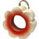 Wildlife World Hanging Ceramic Wild Poppy Bird Feeder Red