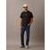 Calvin Klein Acid Wash Logo T-shirt - Navy