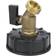 Tomtop Jms IBC Tote Tank Adapter Male Thread Drain Hose Connector Faucet Tap Valve Fitting Part