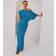 Never Fully Dressed Women's Jacquard Tilly Dress - Blue