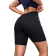 Shein Summer Casual Solid Color Slim Fit Denim Shorts