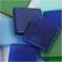 Creativ Company Mini Mosaic, size 10x10 mm, thickness 2 mm, blue/green harmony, 25 g/ 1 pack