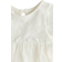 H&M Brodert Kjole Mesh Med Body - Hvit