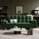 Yaheetech U001421833 Green Sofa 185cm 2 Seater