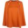 Stenströms Mary Mörk Orange Merinoull Cape - Enfärgad