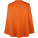 Stenströms Mary Mörk Orange Merinoull Cape - Enfärgad