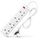 Desiretech Desiretech White Electric Extension Lead 4 Gang