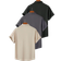 Shein Stücke/Set Herren Lässig einfarbiges Kurzarm Hemd mit Tasche, Sommer
