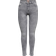 Only Power Mid Waist Skinny Fit Jeans - Grey/Grey Denim