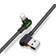 MTP Products Night Elves 90-graders Lightning-kabel 1.8m 1.8m