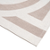 vesani Tiffany Vit, Beige 160x230cm