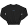 Vegan Outfitters Kid's Embroidered Sweatshirt - Black
