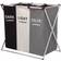 Living and Home Bathroom Laundry Basket Large Detachable Dirty Clothes Organizer