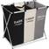 Living and Home Bathroom Laundry Basket Large Detachable Dirty Clothes Organizer