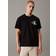 Calvin Klein Cotton Relaxed Fit Short Sleeve Varsity T-Shirt - Black