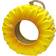 Wildlife World Hanging Ceramic Sunflower Bird Feeder Yellow