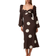 Adoore Pesaro Dress - Brown Dot