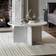 Gallery Amina Marble White Coffee Table