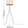 ValueLights Miron 154cm Tripod Floor Lamp 153cm