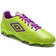 Umbro Velocita 2 Premier HG - Lime Green/Purple Cactus