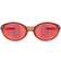 Oakley EYEJACKET Redux Sunglasses - Orange Red