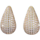 Shein pair Fashionable Teardrop Shaped Cubic Zirconia Stud Earrings Glittering And Luxurious Gift For Girls On Dates Valentines Day And Christmas