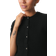 Gina Tricot Knitted Short Sleeve Cardigan - Black