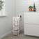 IKEA Jonaxel Förvaringskombination Vit 25 x 51 x 70 cm Hyllsystem 25x70cm