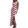 Topshop Knitted Stripe One Shoulder Maxi Dress - Multi