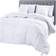 Utopia Bedding Quilted Comforter Duvet Insert Queen Pack of 4 Bedspread White (223.5x223.5cm)