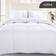 Utopia Bedding Quilted Comforter Duvet Insert Queen Pack of 4 Bedspread White (223.5x223.5cm)