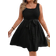Shein Plus Vacation Style VNeck Sleeveless Dress With Waist Belt And Patchwork Design