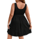 Shein Plus Vacation Style VNeck Sleeveless Dress With Waist Belt And Patchwork Design