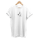 Vegan Outfitters Mystical Veg Doodle T-shirt Unisex - White