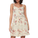 Only Onlramen Anne Life Dress - Aop Rose Flower/Creme Brown