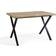 Dunelm Ezra Rectangular Compact Dining Table 78.5x120cm